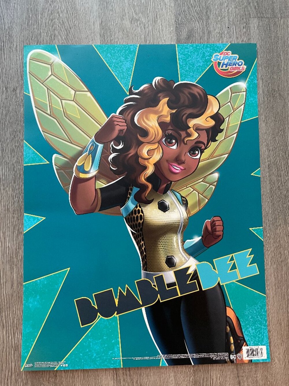 DC Super Hero Girls Bumblebee Character Poster 18" x 24" Trends
